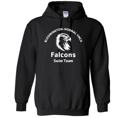 YMCA of Bloomington-Normal Gildan Hooded Sweatshirt