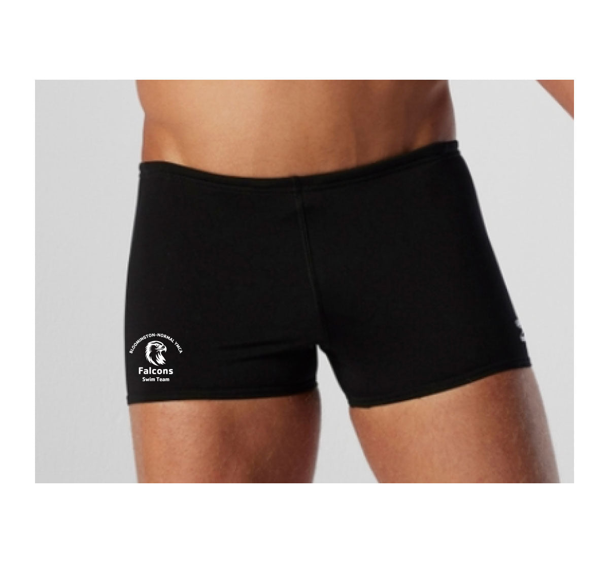 YMCA of Bloomington-Normal Speedo Male Solid Square Leg