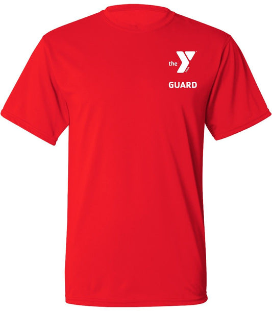 YMCA Guard Dri-Fit Tee - Red