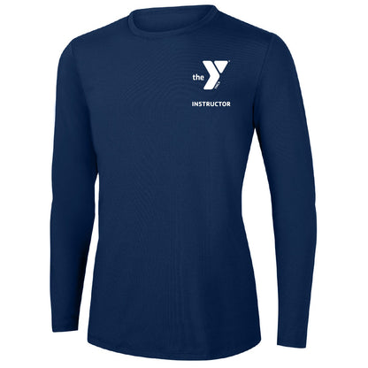 YMCA Kiefer Instructor L/S Crewneck Rashguard