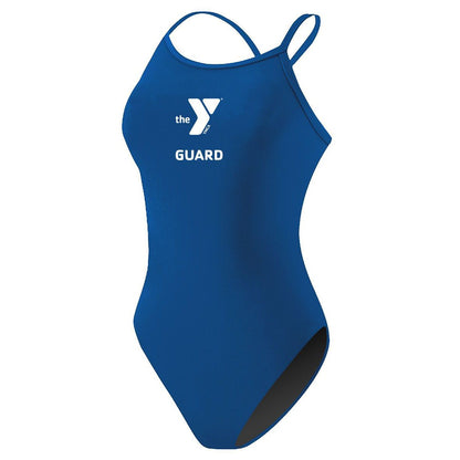 YMCA Guard Female Poly H-2 Back Suit