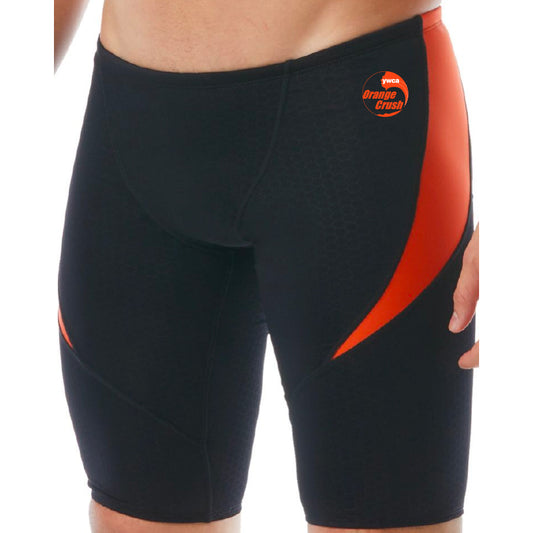 YWCA Orange Crush TYR Hexa Curve Splice Jammer