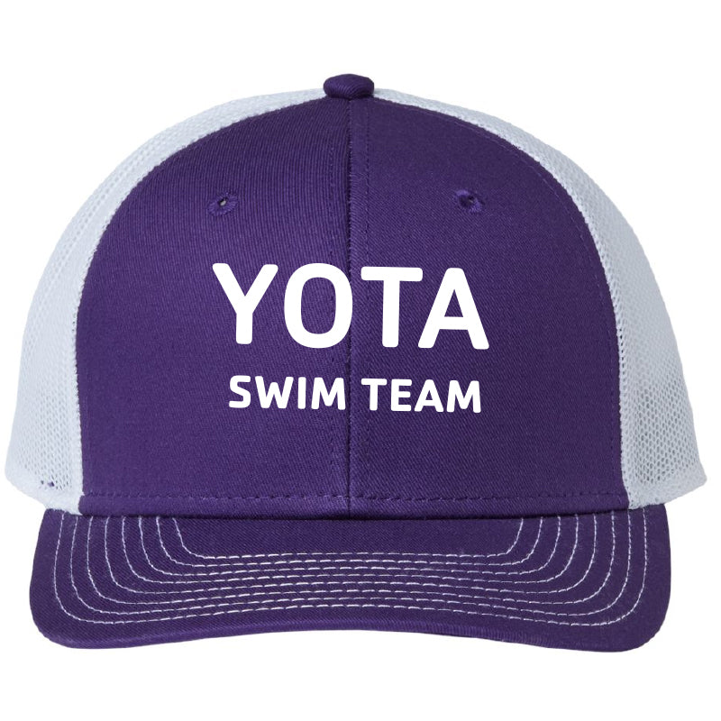 YOTA Trucker Hat-Purple/White