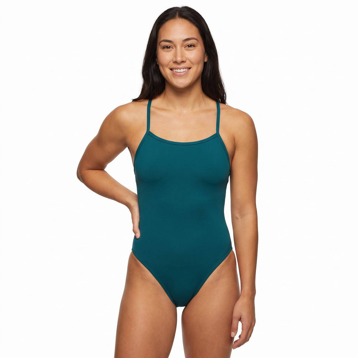 Jolyn Gavin 2 Onesie (Contrasts) - Peacmulti11 - front
